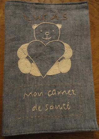 PROTEGE CARNET DE SANTE "Teddy Jean"