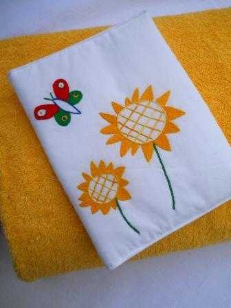 PROTEGE CARNET de SANTE "Coeur de soleil"