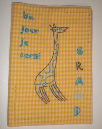 PROTEGE CARNET DE SANTE "Un jour je serai grand"